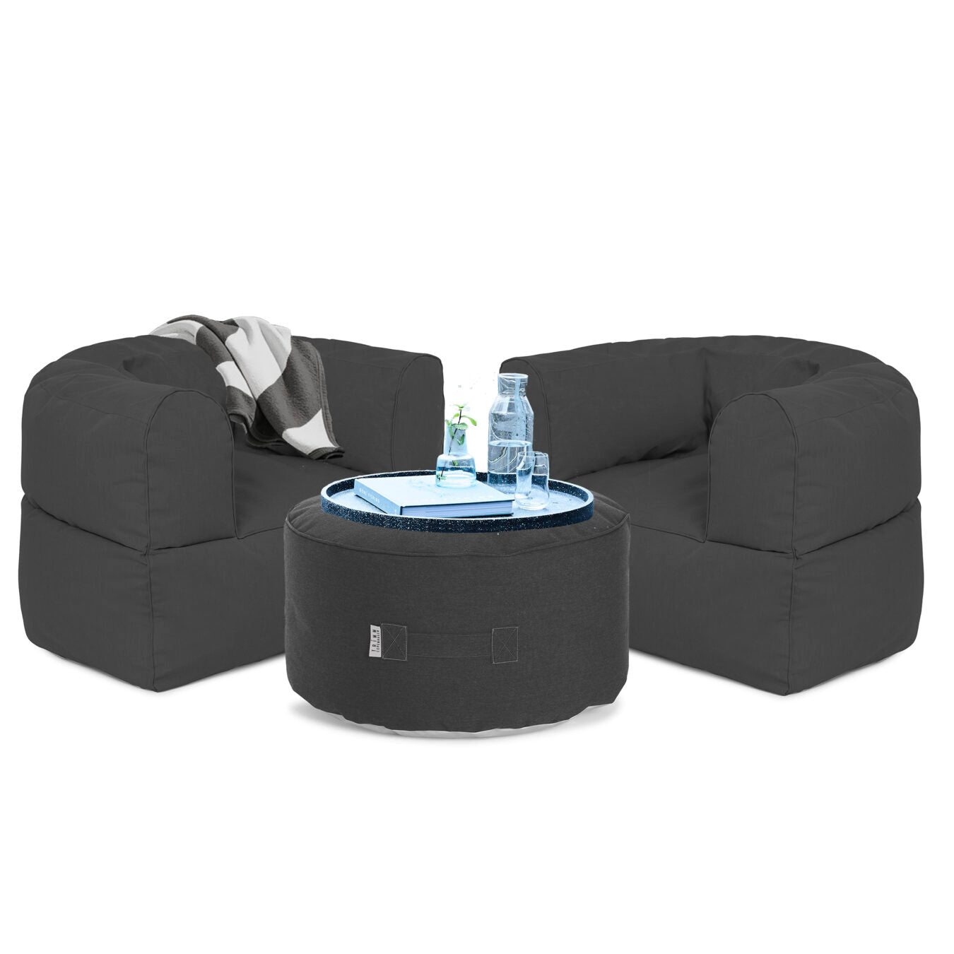 Conversation Set_Graphite