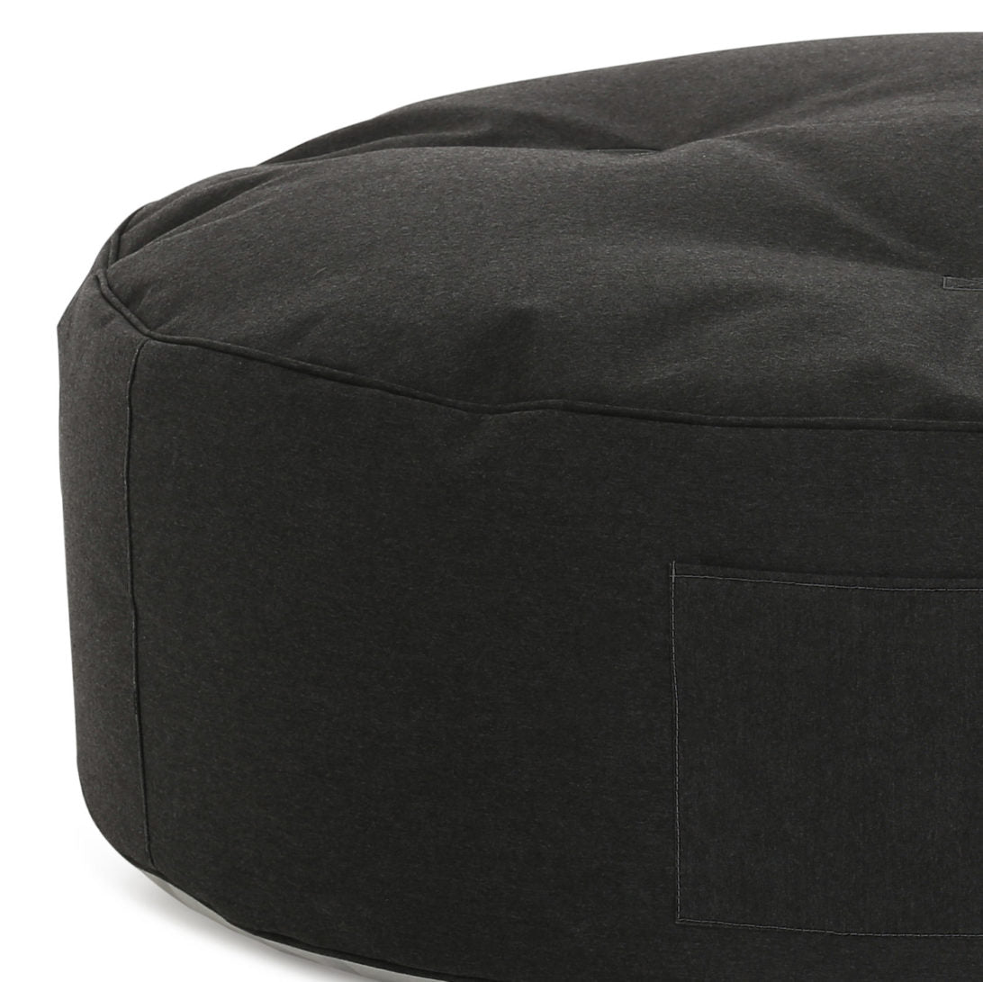 Full Moon Sunbrella Pouf